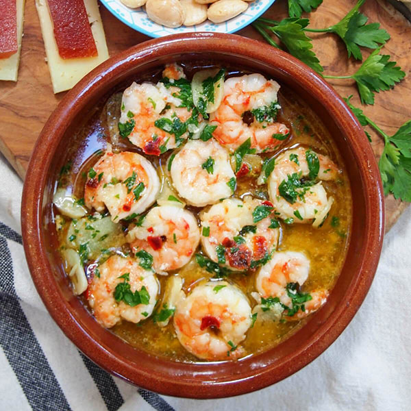 Gambas al Ajillo (garlic shrimp)